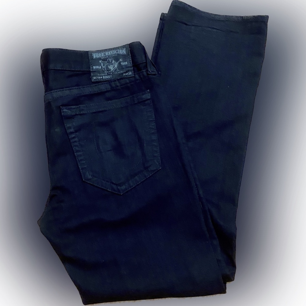 True Religion BOBBY Jeans- Men’s 34W X 34L - Black